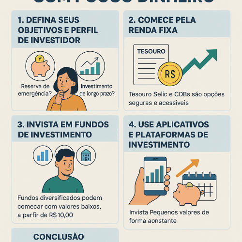 Como Investir com Pouco Dinheiro: 5 Estratégias Inteligentes para Iniciantes (2025)